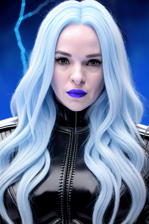 00951-3941070360-(photo realistic), photo of (DaniellePanabaker) with (long white wavy hair_1.2), (dark blue lipstick), white skin, wearing a (bl.png